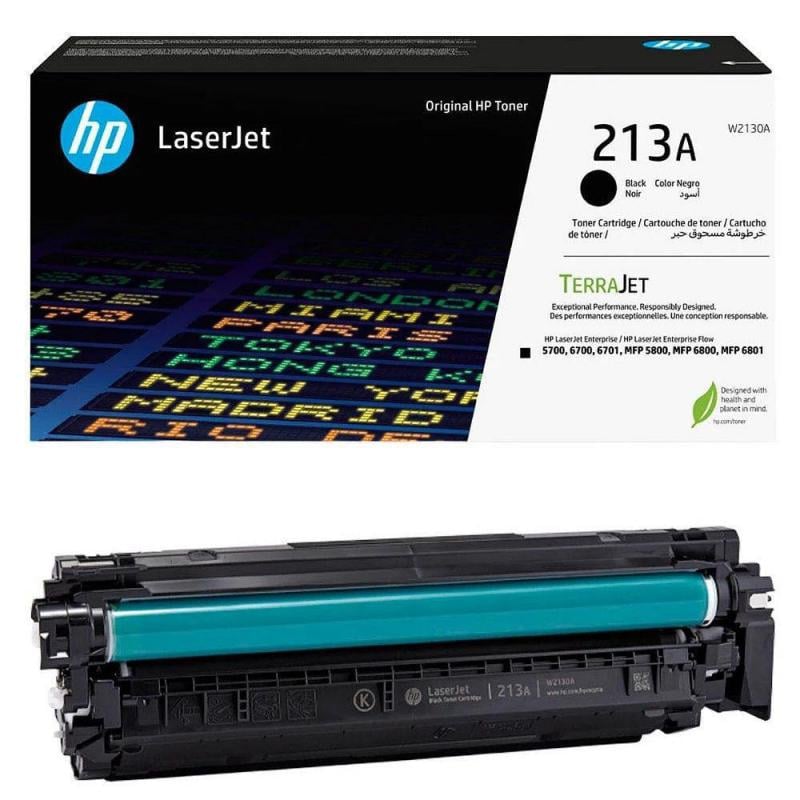 Tóner Original HP 213 LaserJet Enterprise (3.5k págs, Negro)