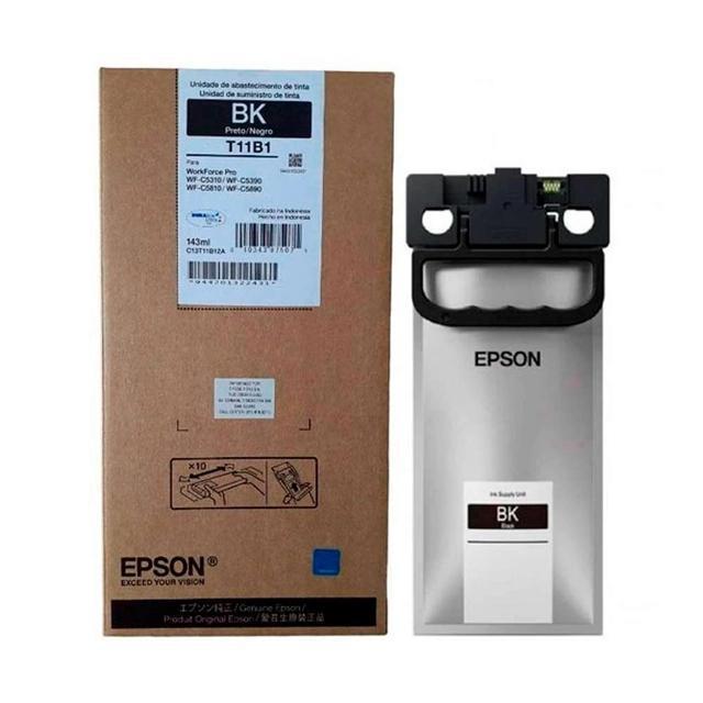 Cartucho de Tinta Original Epson T11B120 DURABrite Ultra Pro de 143ml (10k págs, Negro)