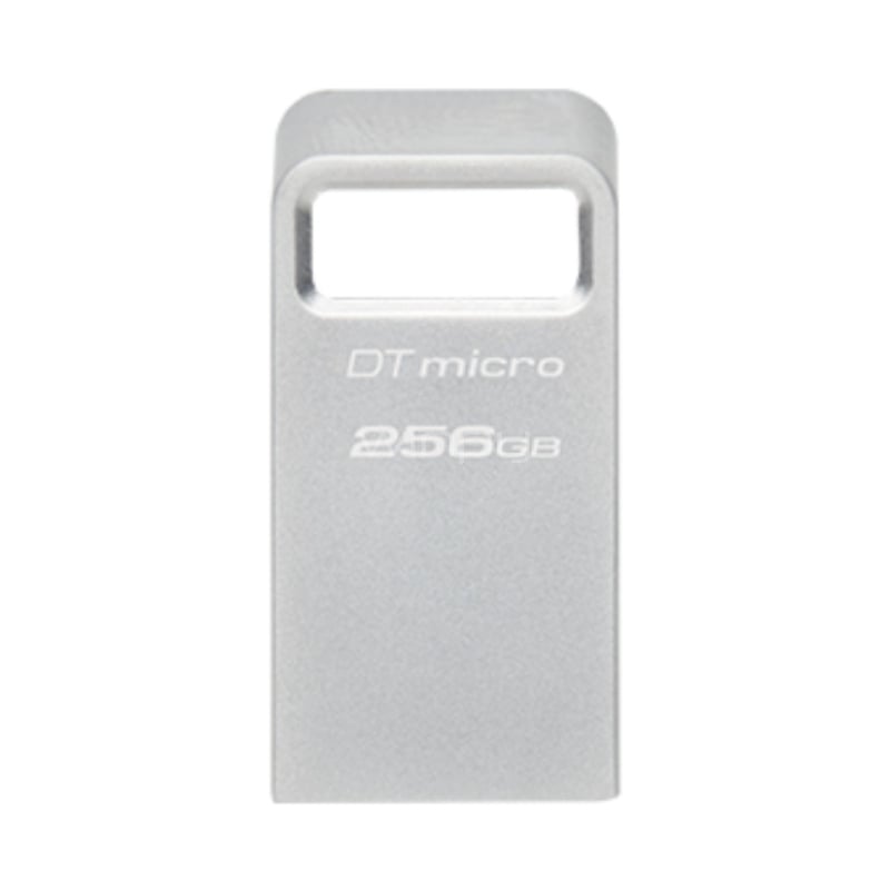 Pendrive Kingston DataTraveler Micro de 256GB (USB 3.2, Metal)