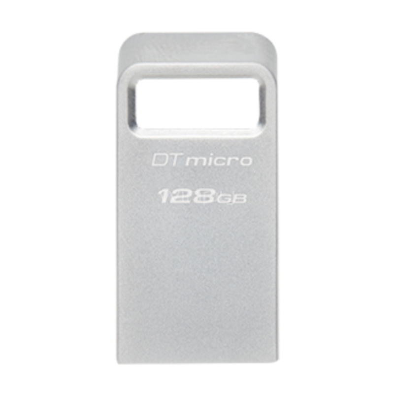 Pendrive Kingston DataTraveler Micro de 128GB (USB 3.2, Metal)
