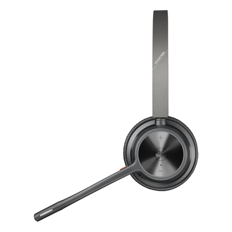 Audífonos Poly Voyager 4320 M (MS Teams, Bluetooth, Negro)