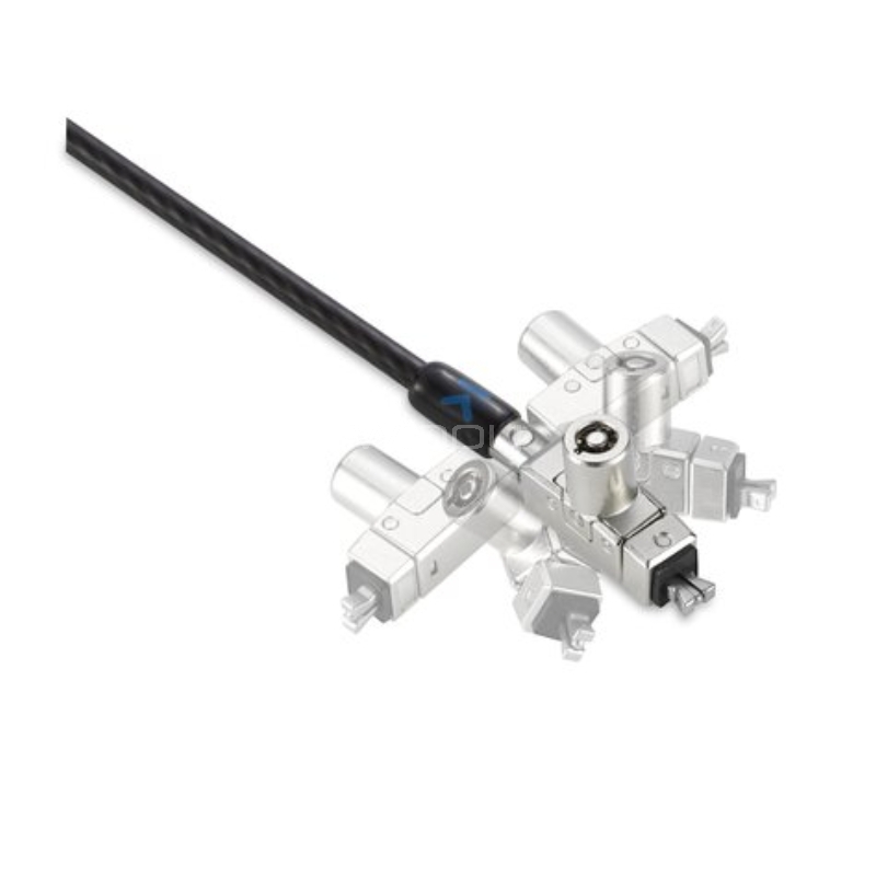 Candado de Seguridad Kensington N17 2.0 para Portátil (Con llave, Doble Cabezal)