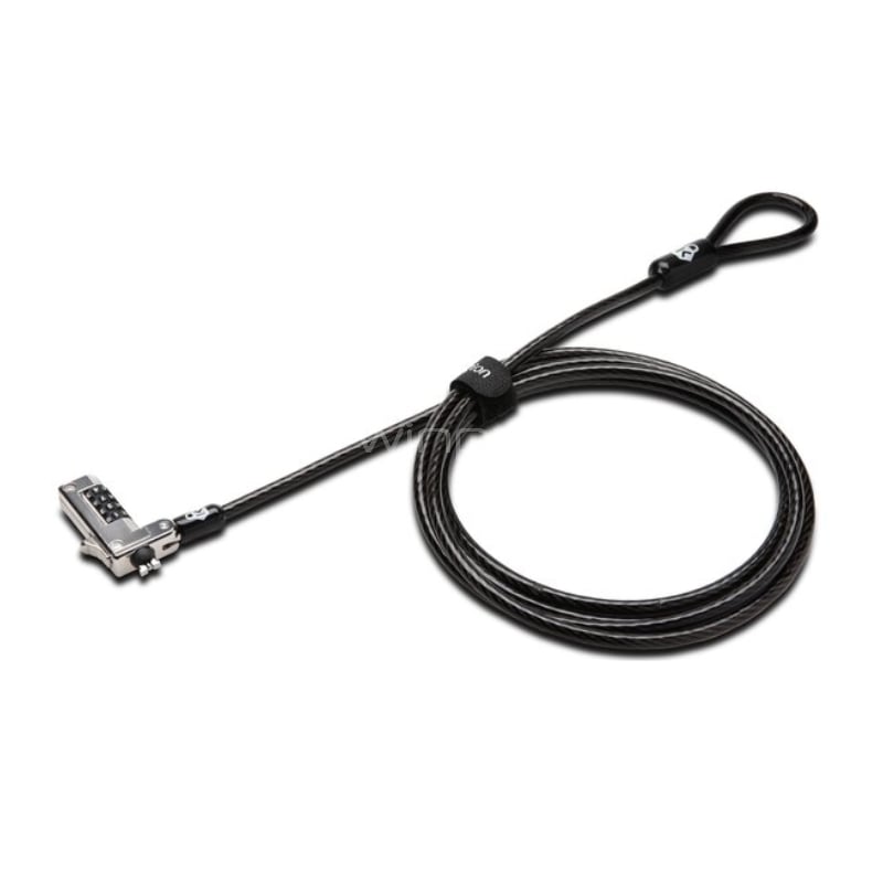 Candado de Seguridad Kensington NanoSaver para Portátil (10k combinaciones, Cabezal Giratorio)
