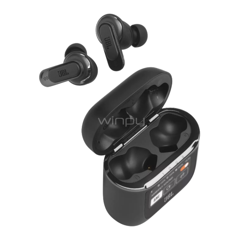 Audífonos Bluetooth JBL Tour Pro 2 (ANC, IPX5, Negro) | JBLTOURPRO2BLK