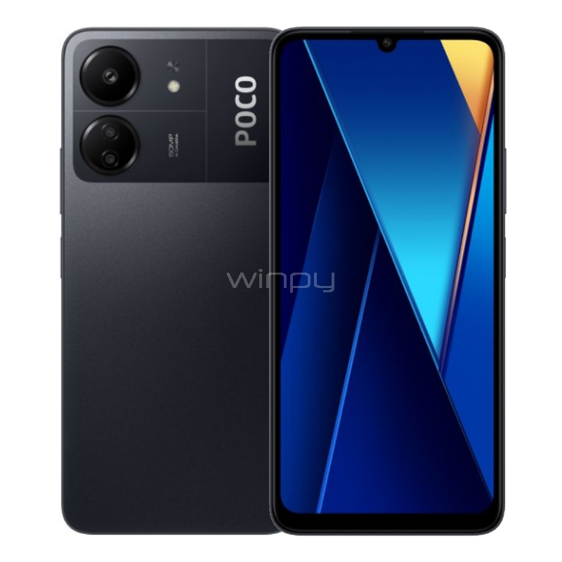 Celular Xiaomi POCO C65 EU de 6.74“ (OctaCore, 8GB RAM, 256GB Internos, Negro)