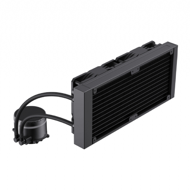 Refrigeración Líquida GameMax Iceburg 240 Infinity (LGA1700/AM5, 120mm x2, 2300rpm, PWM)