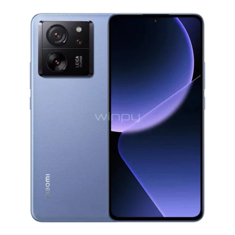 Celular Xiaomi 13T 5G US de 6.67“ (OctaCore, 12GB RAM, 256GB Internos, Alpine Blue)