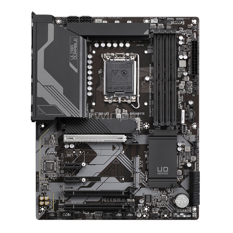 Placa Madre Gigabyte Z790 UD (LGA1700, DDR5 4000/7600MHz, M.2 x2, ATX)