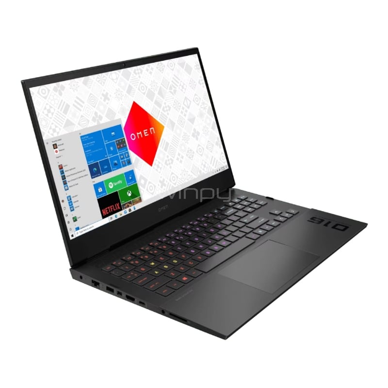 Notebook Gamer HP OMEN 16-b0502la de 16.1“ (i7-11800H, RTX 3070 Max-Q, 32GB RAM, 512GB SSD, Win11)