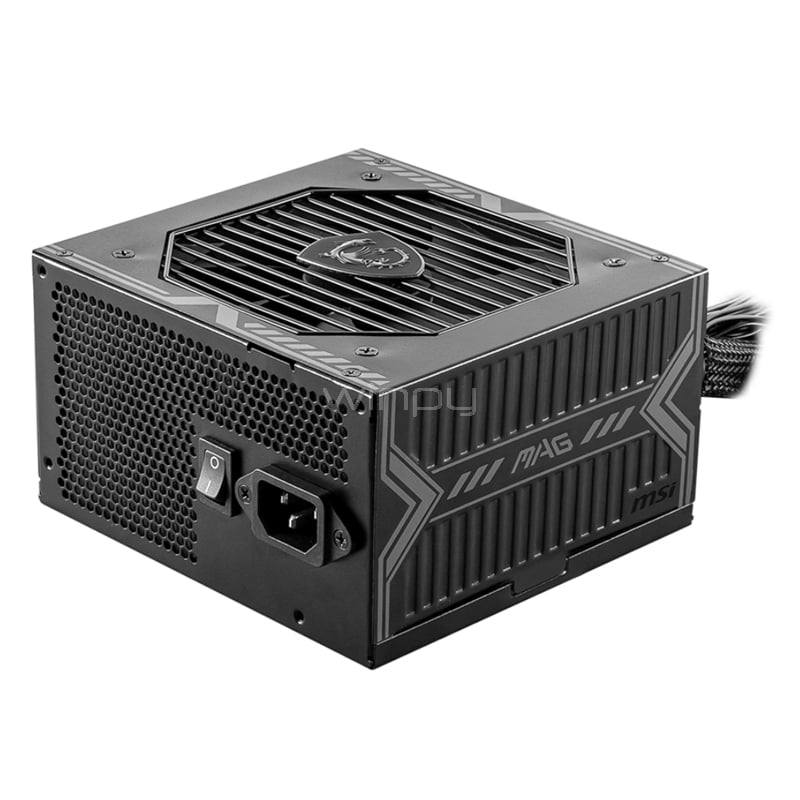 Fuente de Poder MSI MAG A550BN de 550W (Certificada 80+ Bronce, ATX)
