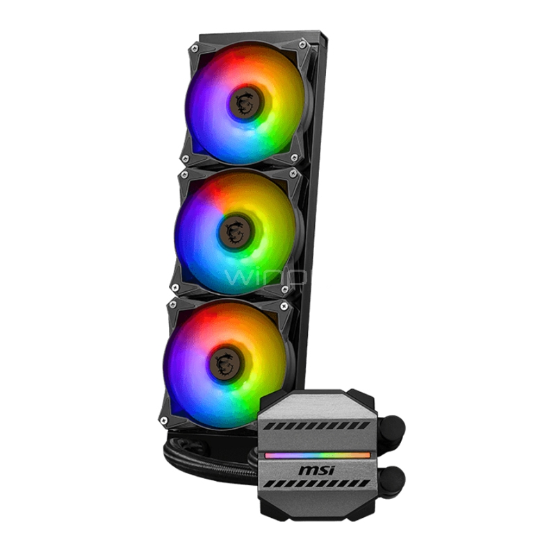 Refrigeración Líquida MSI MAG CORELIQUID M360 (LGA1700/AM5, 120mm x3, 3100rpm)