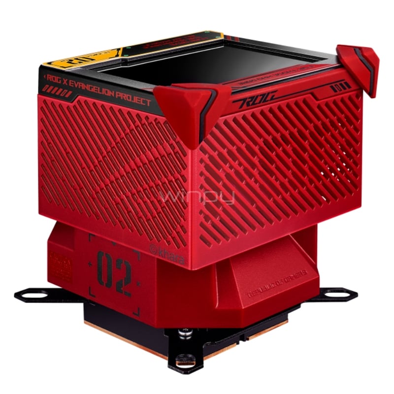 Refrigeración Líquida ASUS ROG Ryujin III 360 ARGB EVA-02 EDITION (LGA1700/AM5, 120mm x3, 3600rpm)