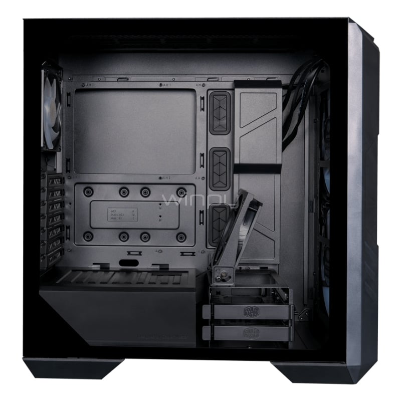 Gabinete Gamer Cooler Master HAF 500 (ATX, Vidrio Templado, ARGB, 4 Ventiladores)