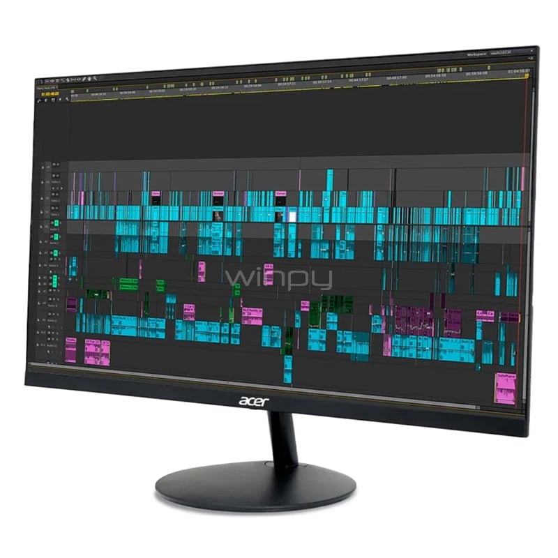 Monitor Acer SA222Q de 21.5“ (IPS, Full HD, 100Hz, 1ms, HDMI+VGA, FreeSync)