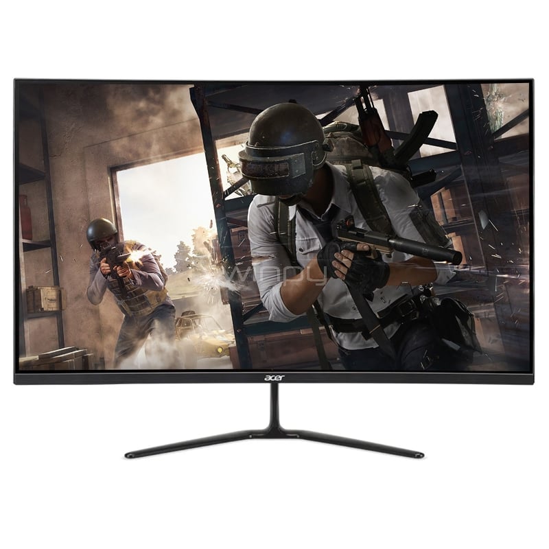Monitor Gamer Acer ED320QR de 31.5“ Curvo (VA, Full HD, 180Hz, 1ms, D-Port+HDMI, FeeSync, Vesa)