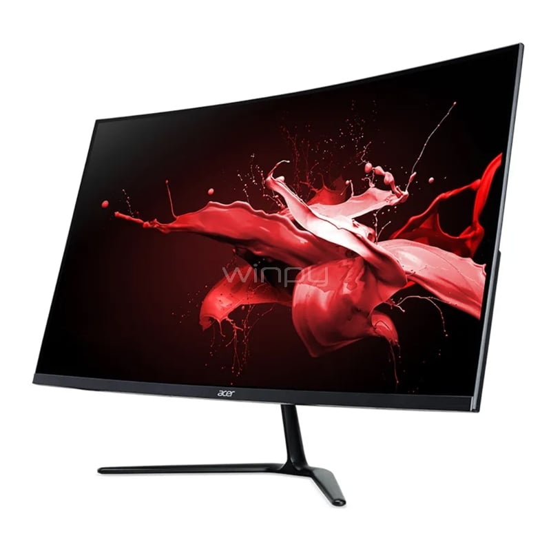 Monitor Gamer Acer ED320QR de 31.5“ Curvo (VA, Full HD, 180Hz, 1ms, D-Port+HDMI, FeeSync, Vesa)