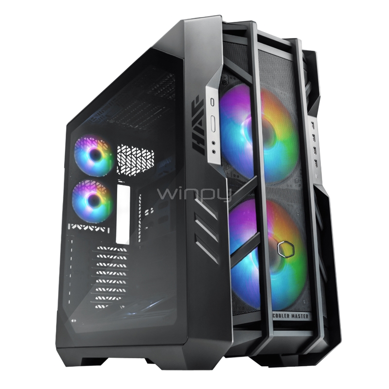 Gabinete Gamer Cooler Master HAF 700 (E-ATX, Vidrio Templado, 5 Ventiladores, ARGB)