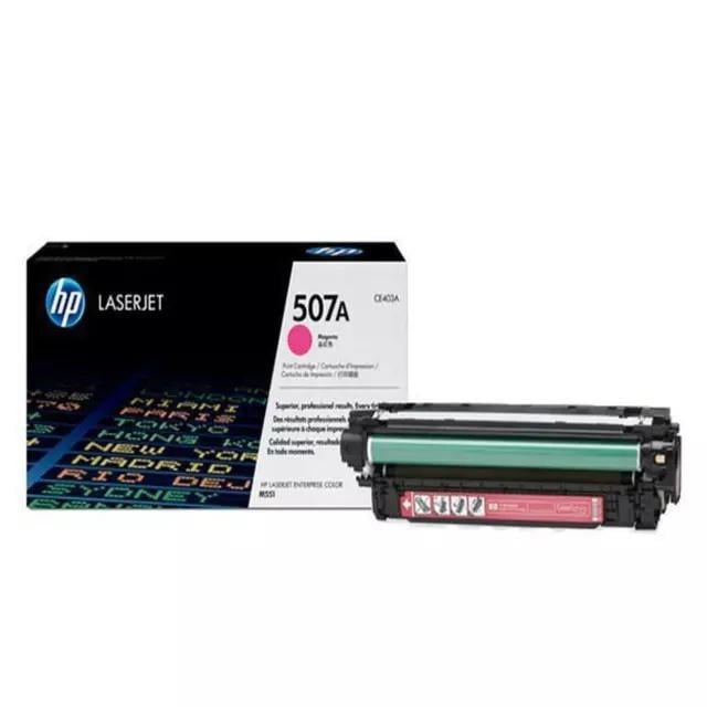 Cartucho de tóner Original HP 507A (Magenta, 6.000 paginas)