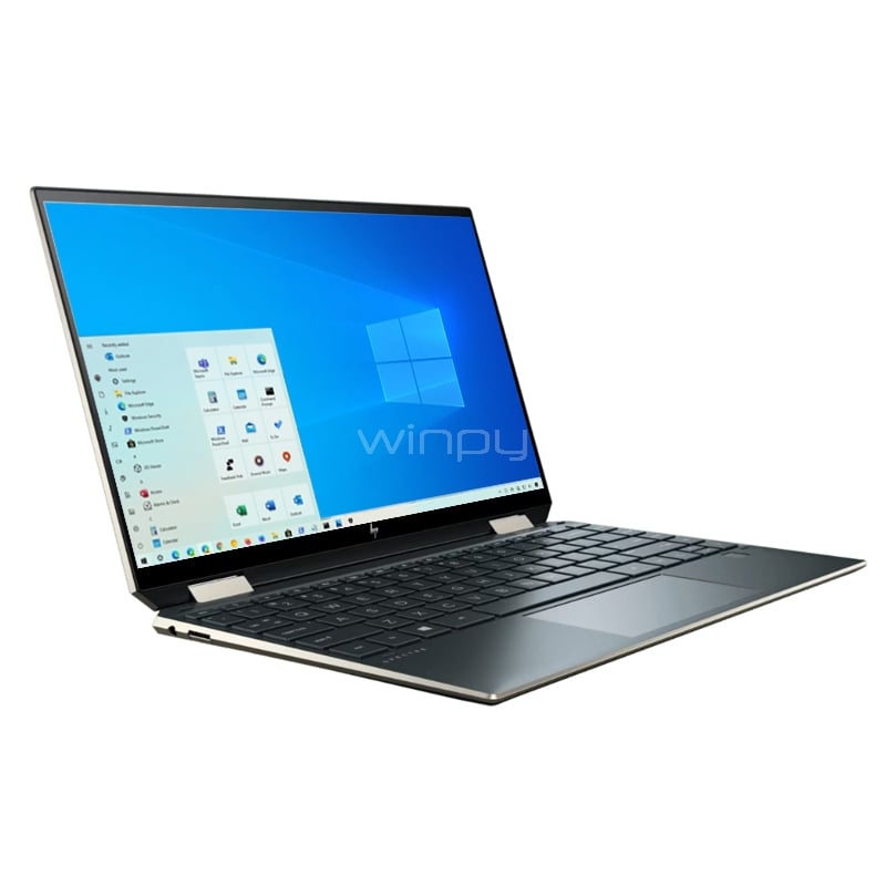 Notebook Hp Spectre x360 13-aw0001la de 13.3“ Táctil (i7-1065G7, 8GB RAM, 512GB SSD, Win10)