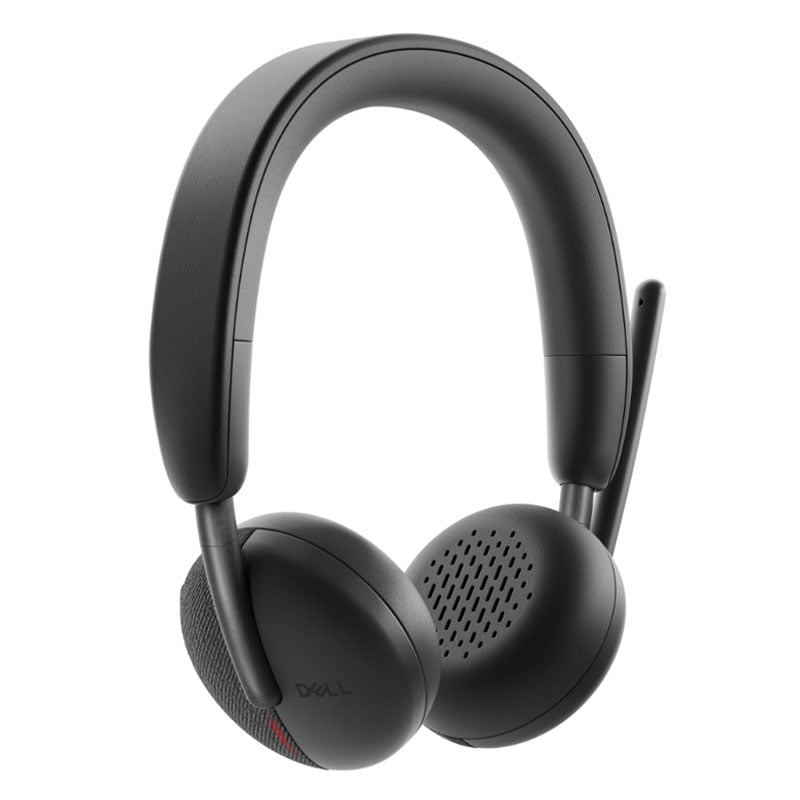 Audífonos Dell WL3024 (Cancelación de Ruido, USB-C, MS Teams/Zoom, Negro)