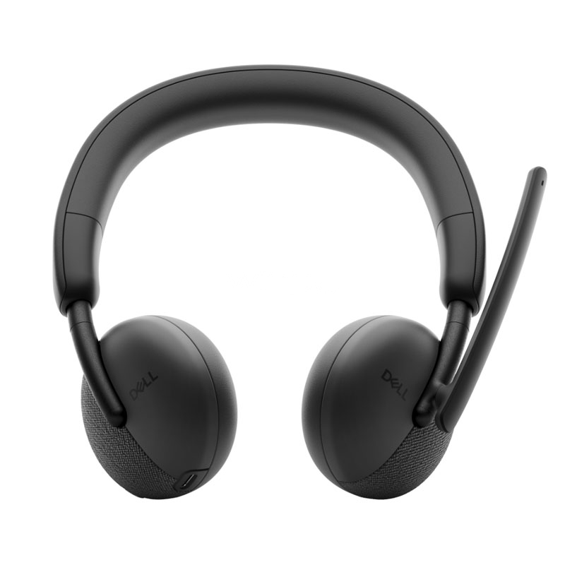 Audífonos Dell WL3024 (Cancelación de Ruido, USB-C, MS Teams/Zoom, Negro)