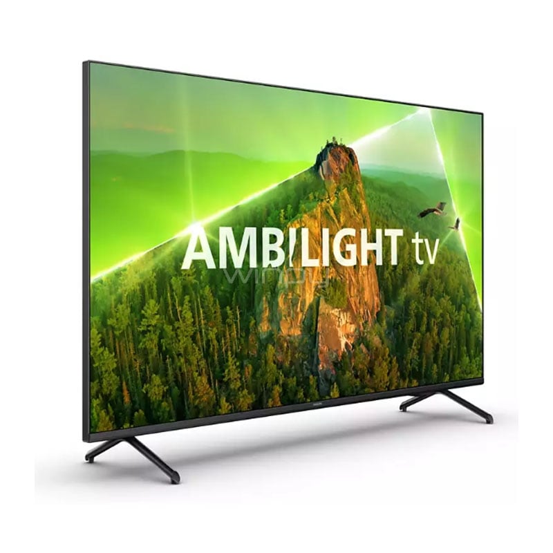 Televisor Philips SmartTV AMBILIGHT de 75“ (LED, 4K, HDR10/HLG, HDMI, WiFi/USB, Google TV)