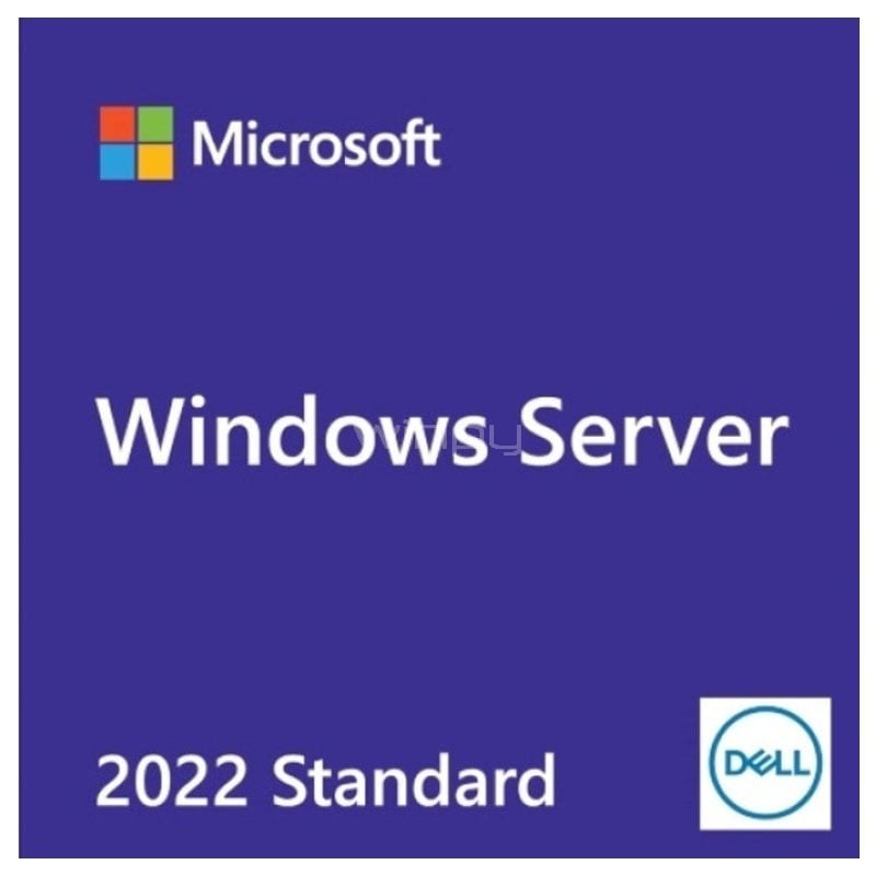 Licencia Adicional de 2 núcleos para Windows Server 2022 Standard Dell (Requiere Licencia WS2022)