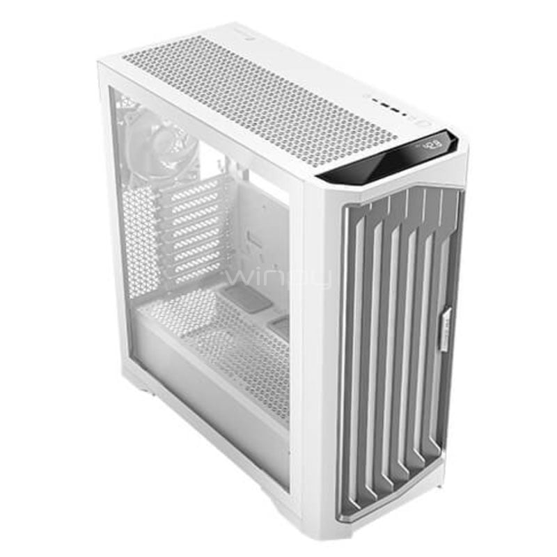 Gabinete Gamer Antec Performance 1 FT White (E-ATX, Vidrio Templado, 4 Ventiladores)