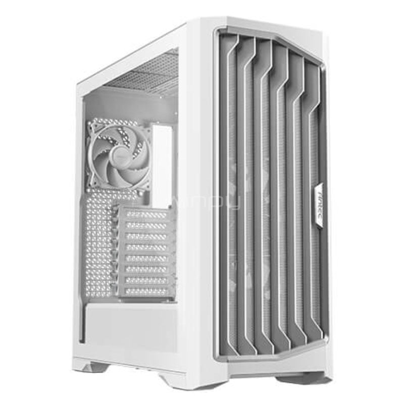 Gabinete Gamer Antec Performance 1 FT White (E-ATX, Vidrio Templado, 4 Ventiladores)