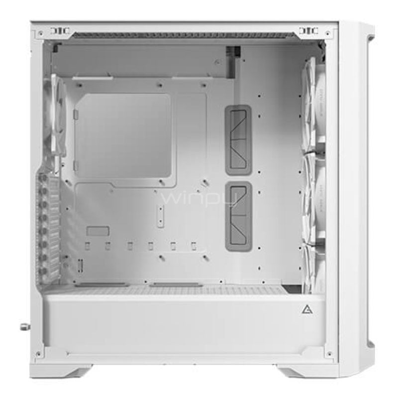 Gabinete Gamer Antec Performance 1 FT White (E-ATX, Vidrio Templado, 4 Ventiladores)