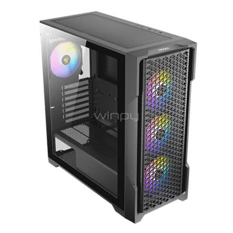 Gabinete Gamer Antec AX90 (ATX, Vidrio Templado, 4 Ventiladores, ARGB)