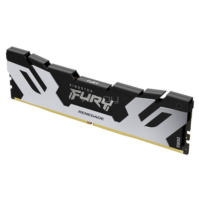 Memoria RAM Kingston Fury Renegade Silver de 24GB (DDR5, 6400MHz, CL32, DIMM)