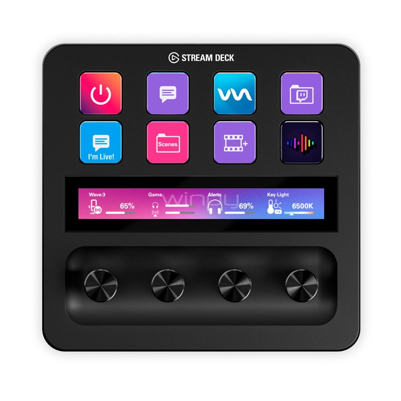Stream Deck+ Elgato - 10GBD9901 - Winpy.cl