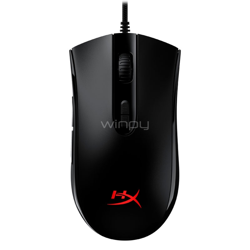 Mouse Gamer HyperX Pulsefire Core (6.200dpi, RGB, Negro)