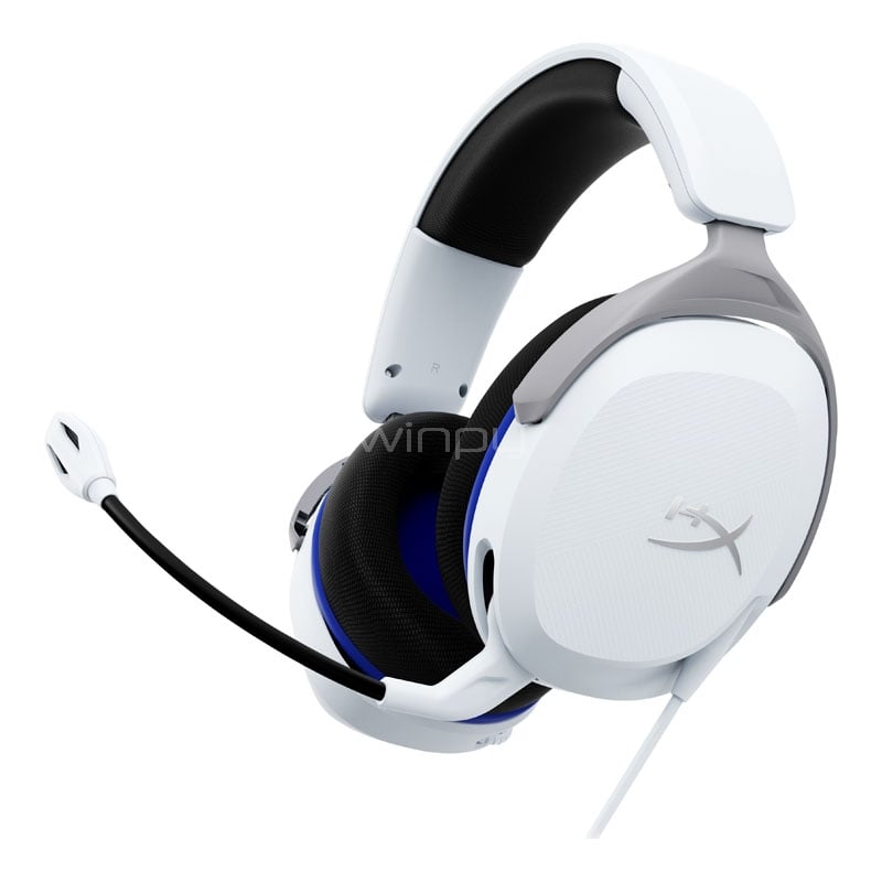 Audífonos Gamer HyperX Cloud Stinger 2 Core (PlayStation, Jack 3.5mm, Blanco)