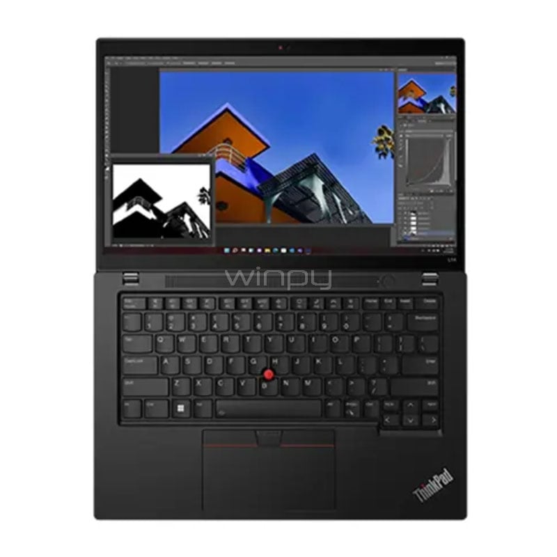 Notebook Lenovo ThinkPad L14 Gen 4 de 14“ (i7-1355U, 16GB RAM, 512GB SSD, Win11 Pro)