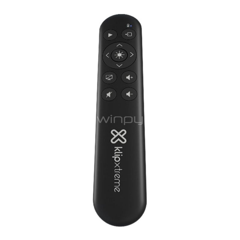 Presentador Klipxtreme Inalámbrico (Dongle USB, Negro)