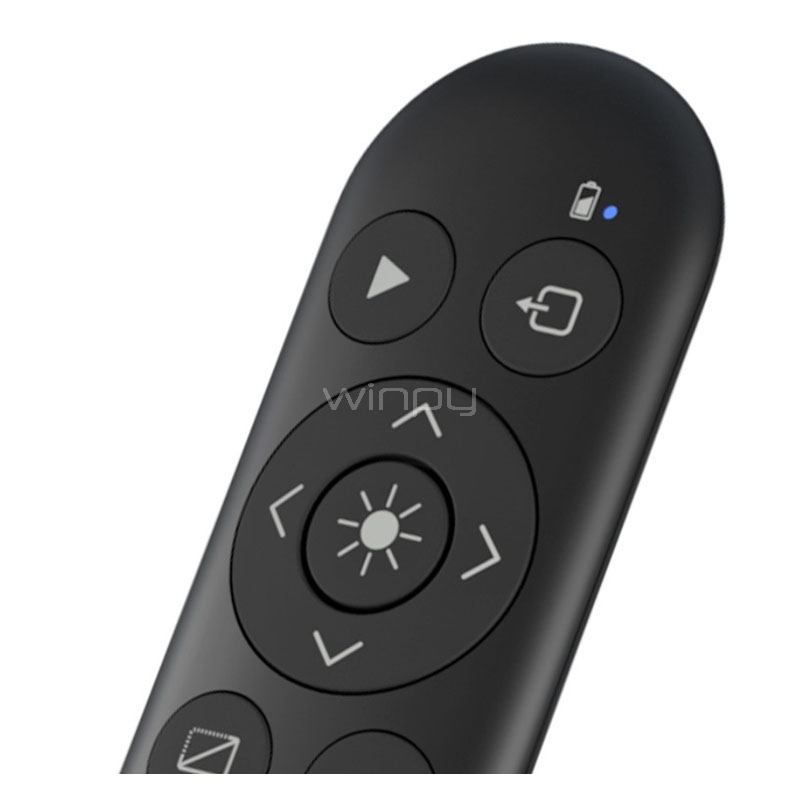 Presentador Klipxtreme Inalámbrico (Dongle USB, Negro)
