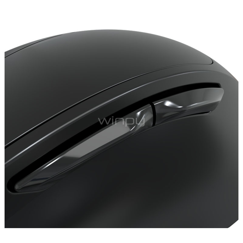 Mouse Inalámbrico Klipxtreme Duotrak (Bluetooth/Dongle USB, Negro)