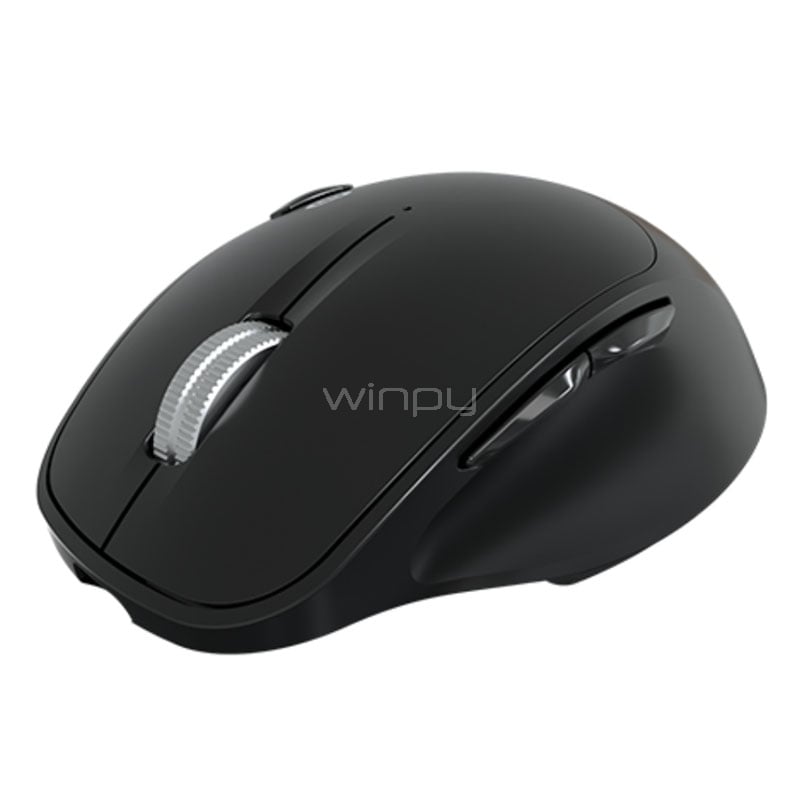 Mouse Inalámbrico Klipxtreme Duotrak (Bluetooth/Dongle USB, Negro)