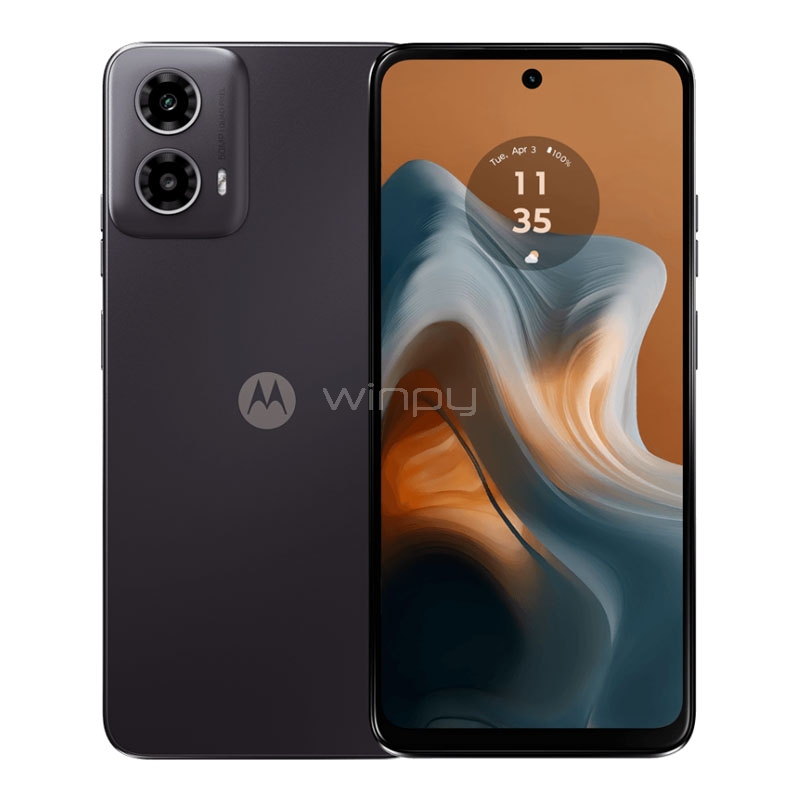 Celular Motorola moto g34 5G de 6.5“ (OctaCore, 8GB RAM, 256GB Internos, Negro)