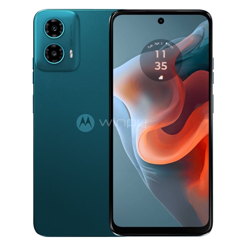 Celular Motorola moto g34 5G de 6.5“ (OctaCore, 8GB RAM, 256GB Internos, Verde)
