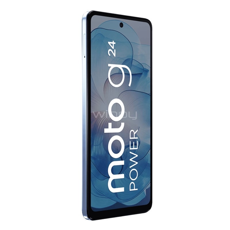 Celular Motorola Moto g24 Power de 6.6“ (OctaCore, 4GB RAM, 256GB Internos, Azul Glaciar)