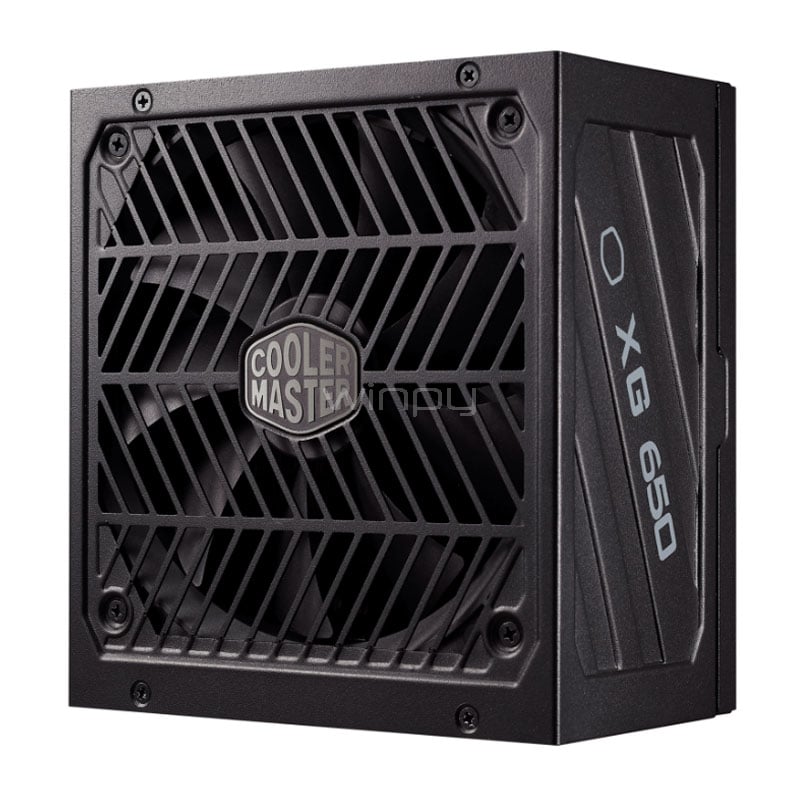 Fuente de Poder Cooler Master XG650 de 650 Watts (Full Modular, Certificada 80+ Platinum, ATX)