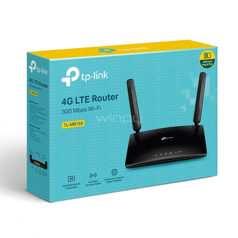 Router TP-Link TL-MR150 4G LTE (2.4GHz, 300Mbps)