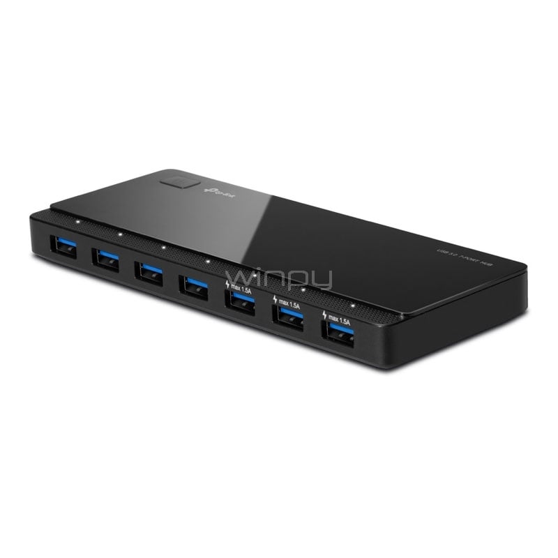 Adaptador Multipuerto HUB TP-Link UH700 de 7 Puertos (USB 3.0, 5Gbps)