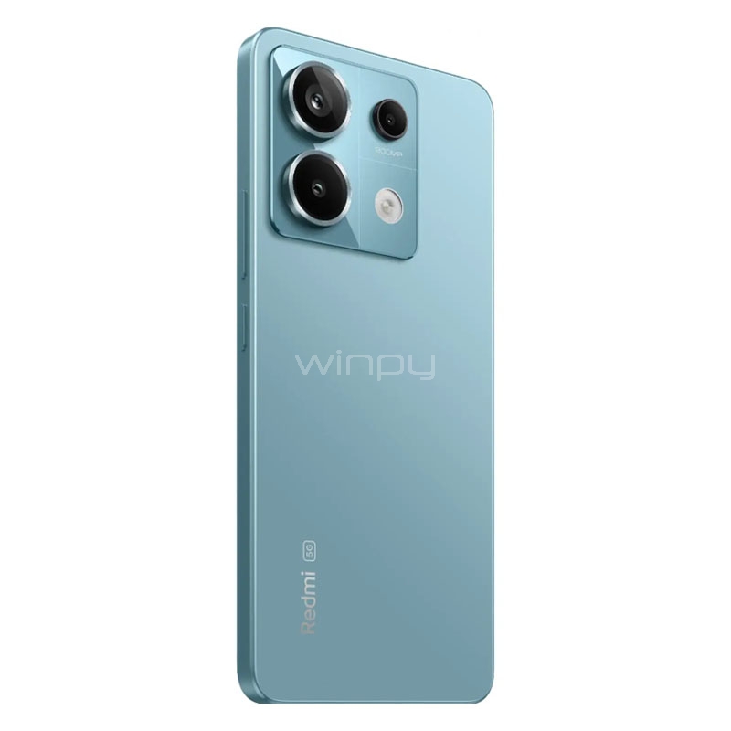 Celular Xiaomi Redmi Note 13 Pro 5G EU de 6.67“ (OctaCore, 8GB RAM, 256GB Internos, Ocean Blue)