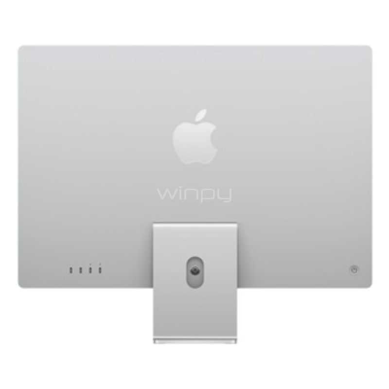 Apple iMac Retina 4.5K de 24“ (Chip M3, 8GB RAM, 256GB SSD, Silver)