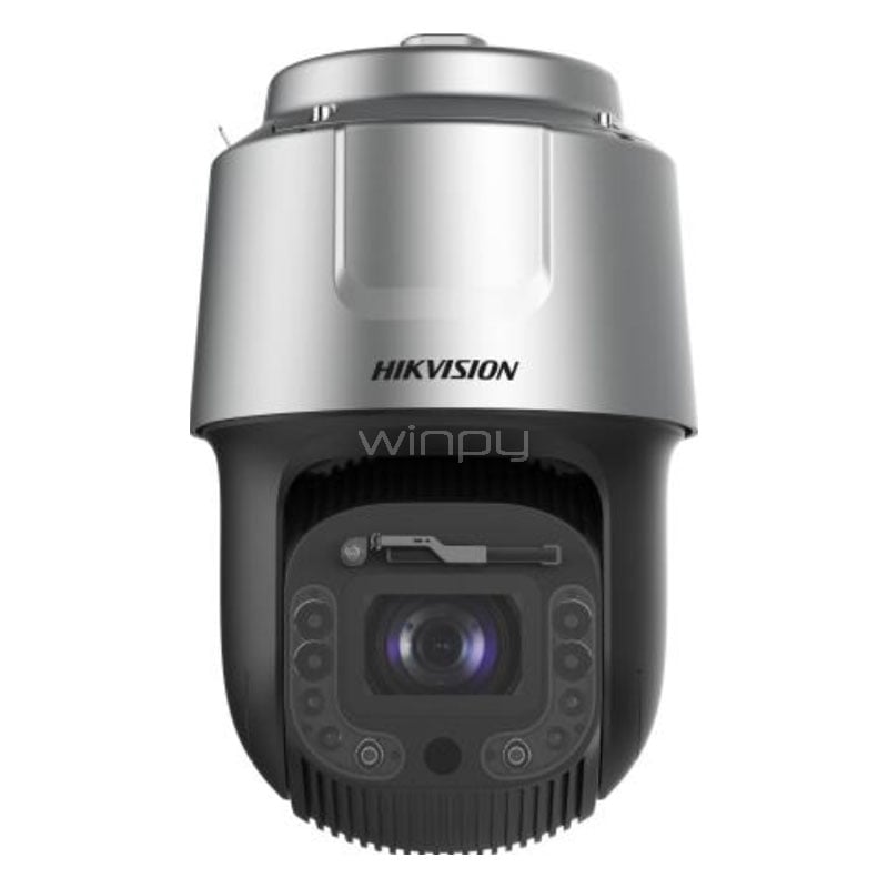 Cámara Domo Hikvision de Red (4MP, CMOS, IR, H.265+, 42X, IP67, IK10)