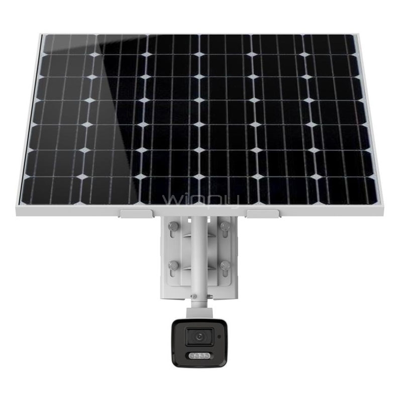 Kit de Cámara Bullet Hikvision de Red 4G (Solar, Varifocal, Motorizada, 4MP)